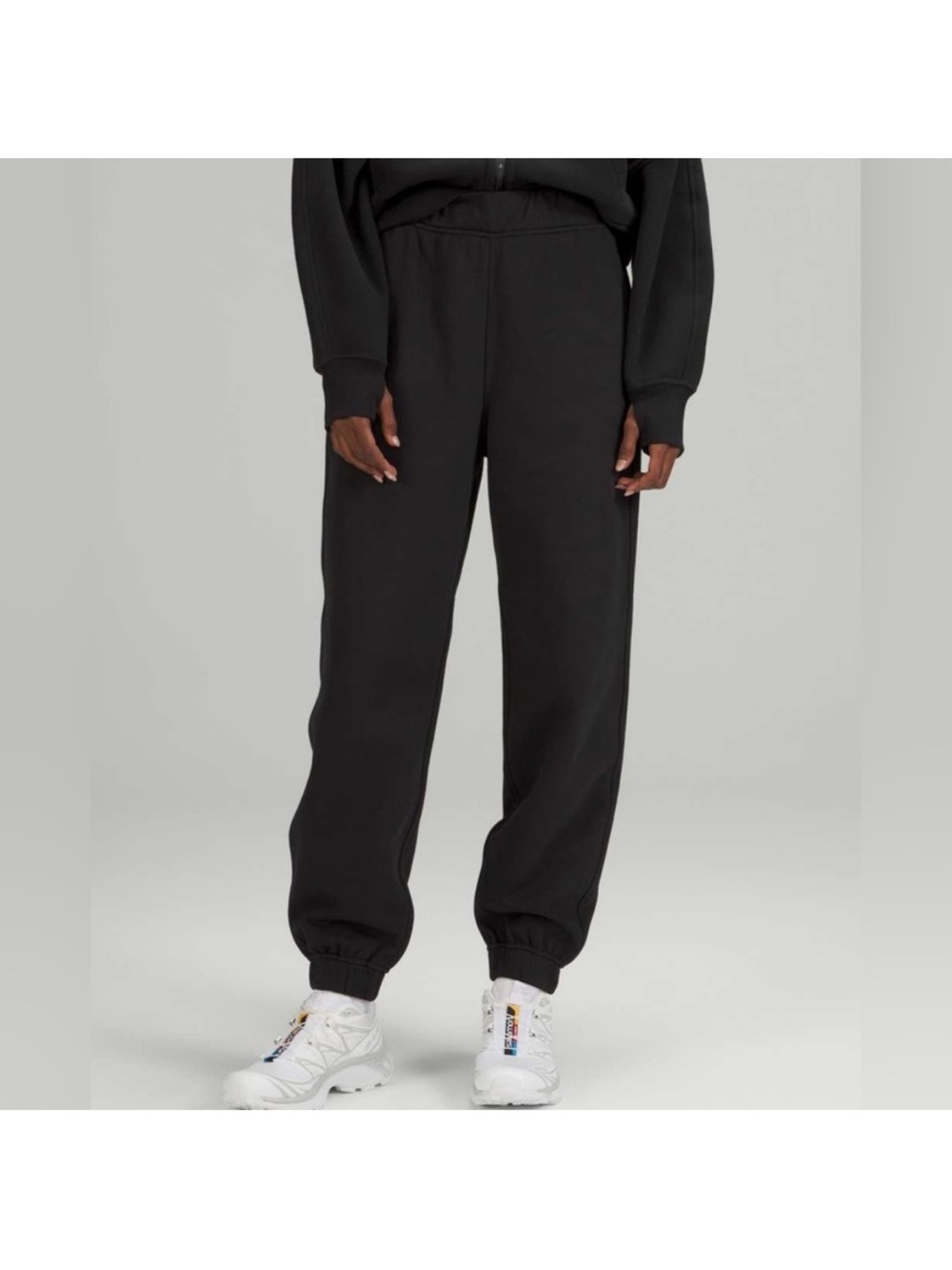 Lululemon Black Relaxed High-Rise Jogger Full Length